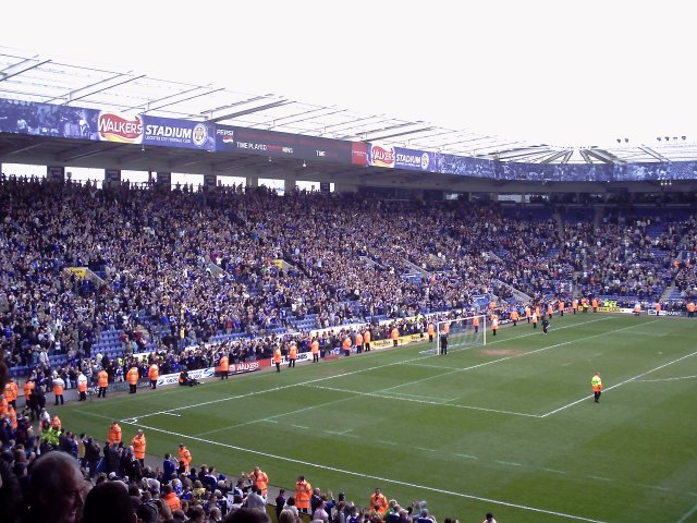 The South Stand Kop vs Leeds United